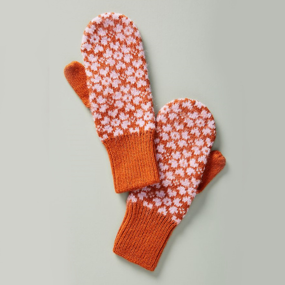 Anthropologie Accessories - NWT Anthropologie Verloop Fair Isle Winter Mittens